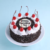Friendship Day Black Forest Cake