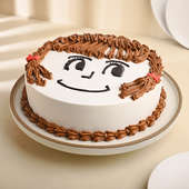 Happy Girl Choco Cream Cake