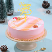 Happy New Year Marble Cake