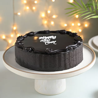 Chocolate Flavor New Year Cake