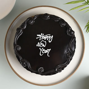 Chocolate Flavor New Year Cake