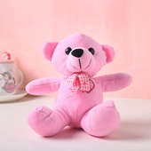 Happy Pink Teddy Bear