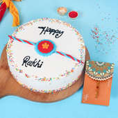 Rakhi with Cake for Brother