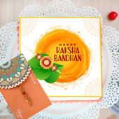 Happy Raksha Bandhan Poster Cake