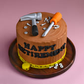 Happy Retirement Delight Cake