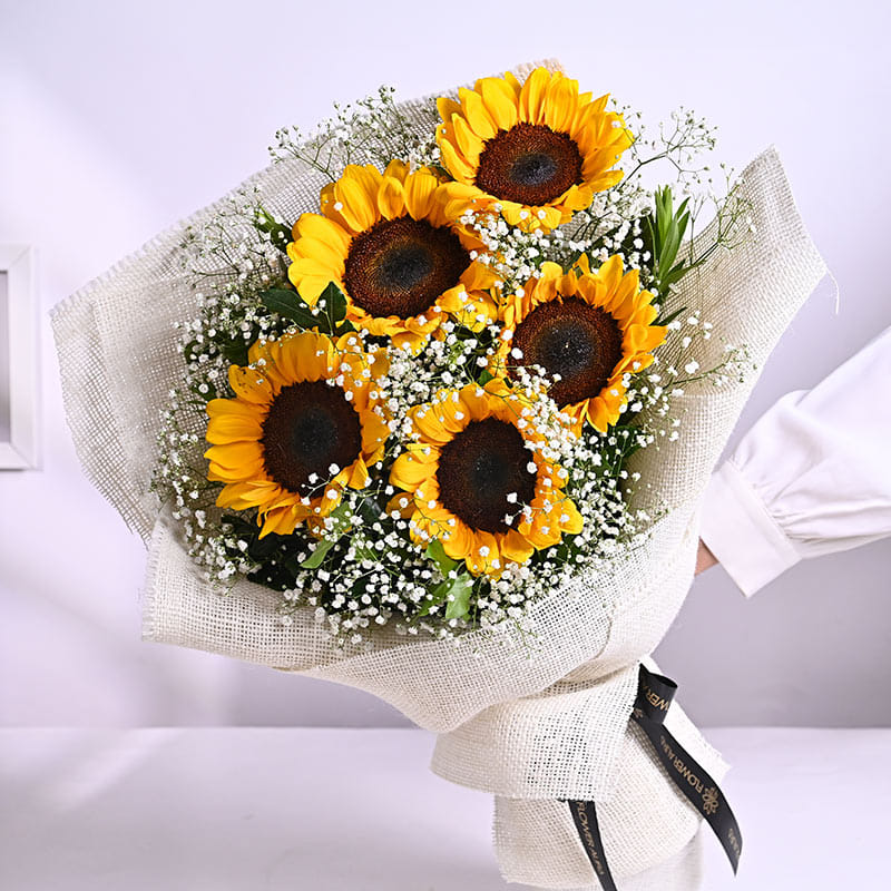 Happy Sunflower Bouquet