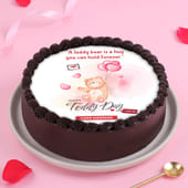 Teddy Day Chocolate Cake