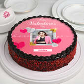Delicious Valentines Personalised Cake
