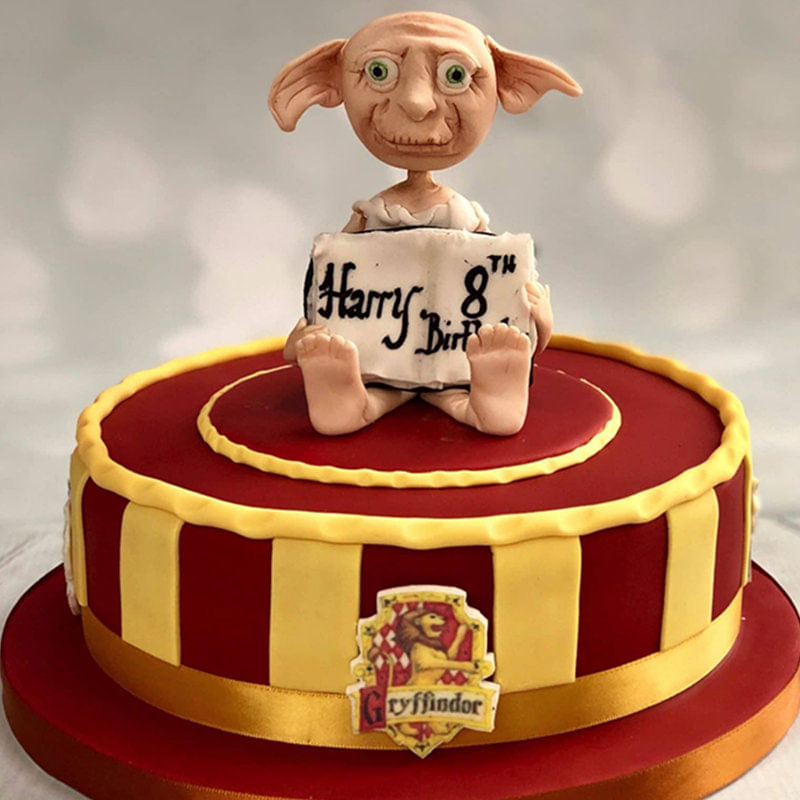 Harry Potter Dobby Fondant Cake