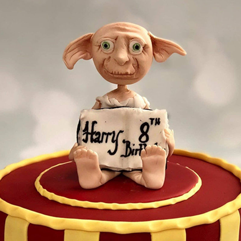 Harry Potter Dobby Fondant Cake