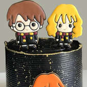 Harry Potter Trio Fondant Cake