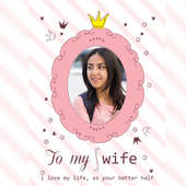 Happy B'day Wife E-Cards