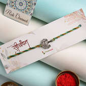 Order Fancy rakhi Online For Brother with Dry Fruits - Healthy Antioxidant Mix Treat With Fancy Rakhi