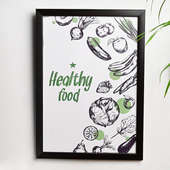 Get Online Healthy Food Frame on the special Day of Mothers