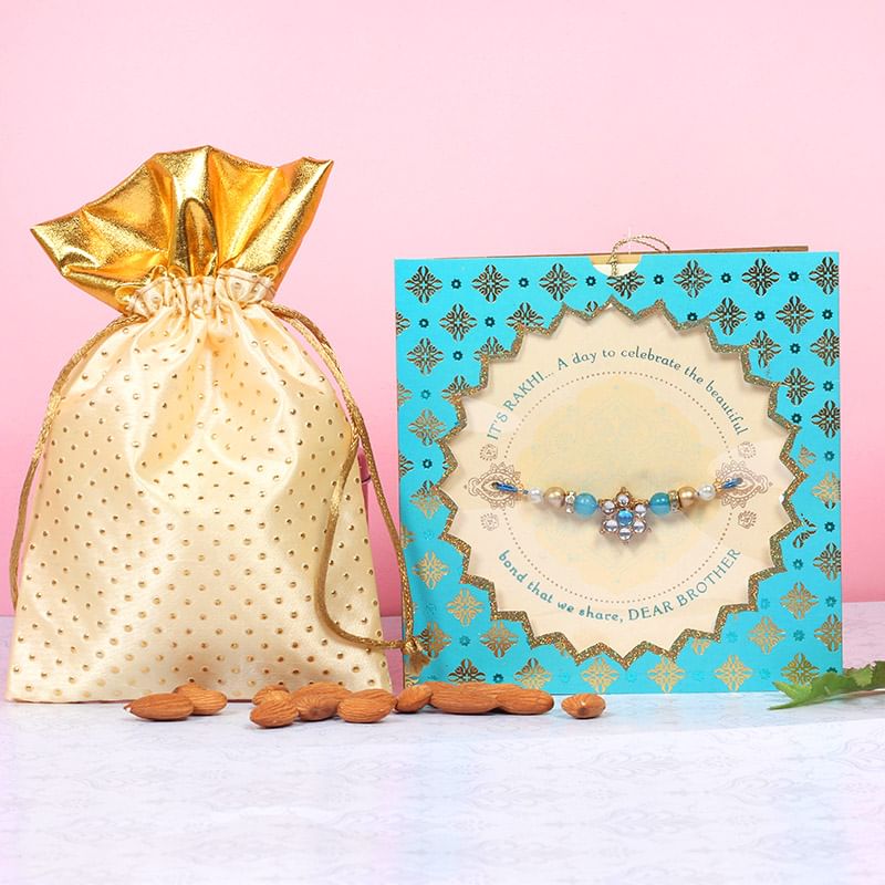 Healthy Nuts N Pearl Rakhi Combo