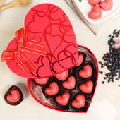 Heart Shaped Handmade Chocolates
