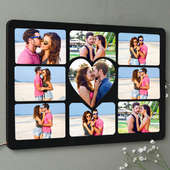 Heart Collage LED Frame - Special Anniversary Gift