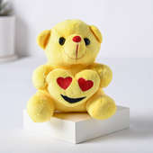 Heart Emoji Teddy 6 Inch