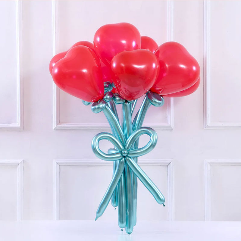 Heart Full Balloon Bouquet Decor