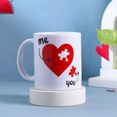 Heart Printed Love Mug
