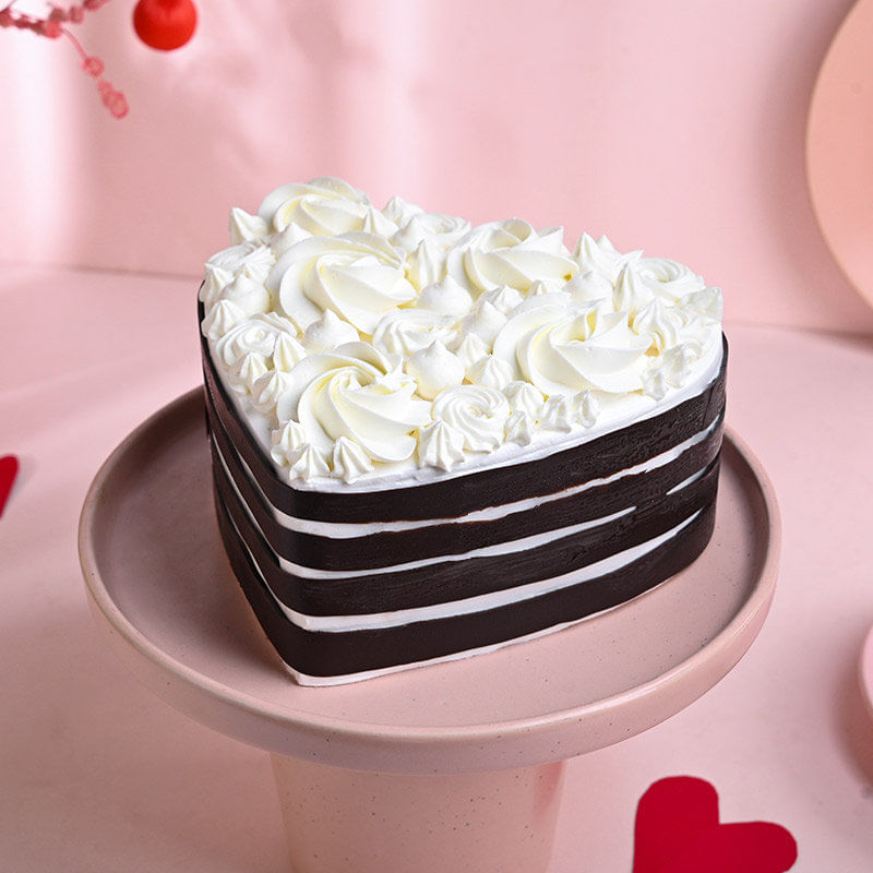 Heart Shape Chocolate Cake