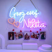 Neon Wall Hanging Art for your Love on Valentine