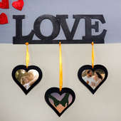 Heartfelt Love Photo Wall Frame