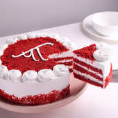 Heartfelt Red Velvet Cake for Dad Online