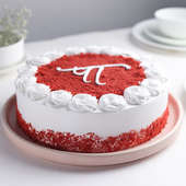 Heartfelt Red Velvet Cake for Dad