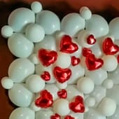 Heartfelt Valentine Balloon Decor