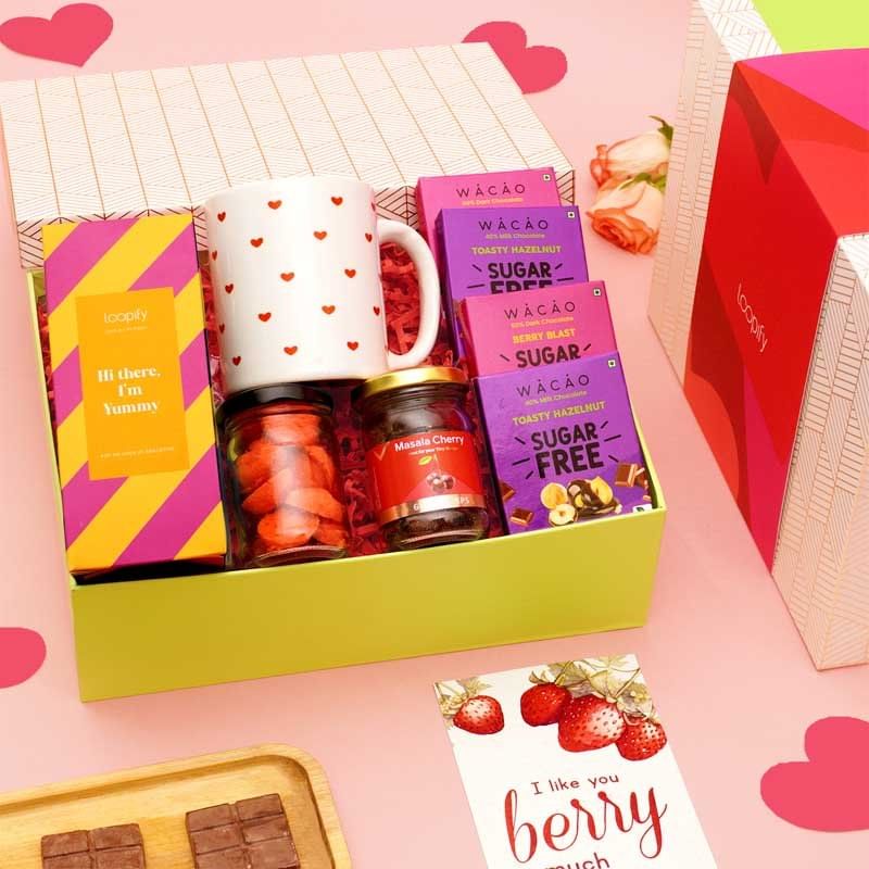 Heartfelt Valentines Treat Hamper