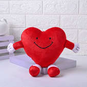 Heartful Smiley Soft Toy For Valentine