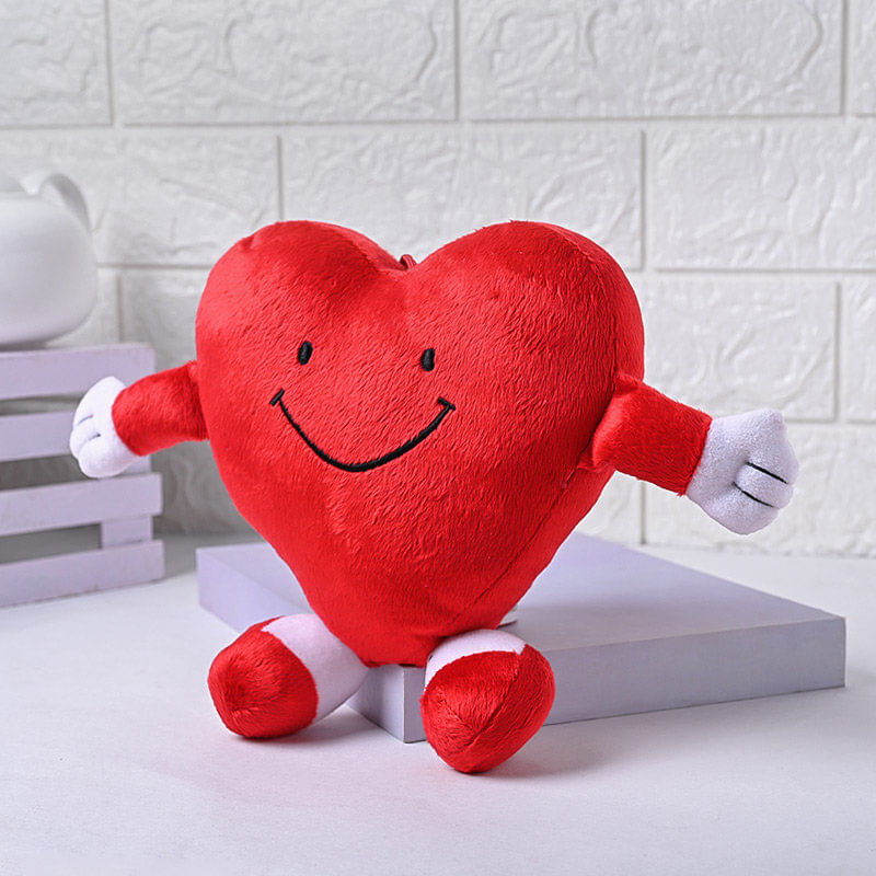 Heartful Smiley Soft Toy For Valentine