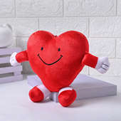 Heartful Smiley Soft Toy For Valentine