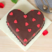 Heartiest Love Cake - Top View