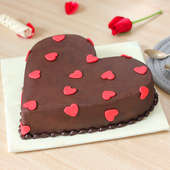 Heartiest Love Cake - Zoom View
