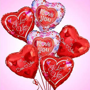 Heartshaped Balloons