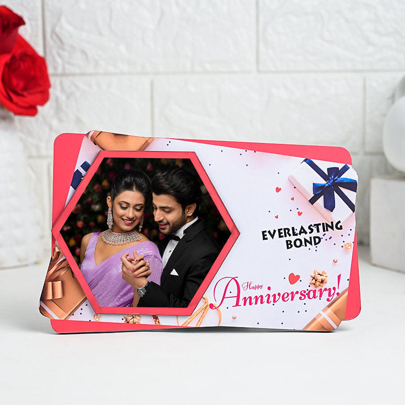 Hearty Anniversary Photo Frame