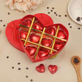Order heart shaped handmade Chocolates Online