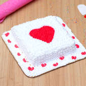 Hearty Emotions Cake - A Love Cake