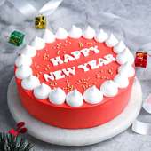 Buy Hearty Red New Year Cake Online