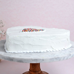 Hearty Sprinkled Cake