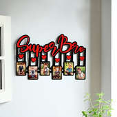 Hearty Super Bro Personalized Frame