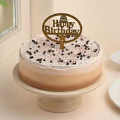 Heavenly Chocolate Coffee Birthday Cake