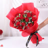 Heavenly Pop Of Love In Red Roses