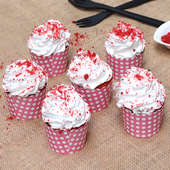 creamy vanilla swirl red velvet cupcakes