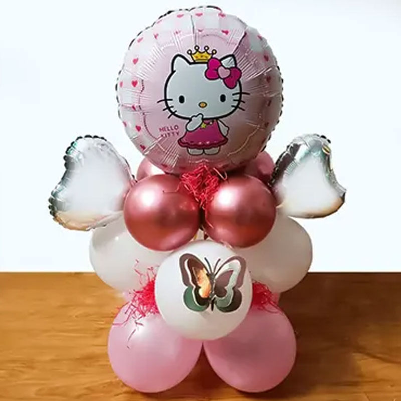 Hello Kitty Milestone Balloon Decor