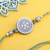 Heroic Captain America Shield Rakhi