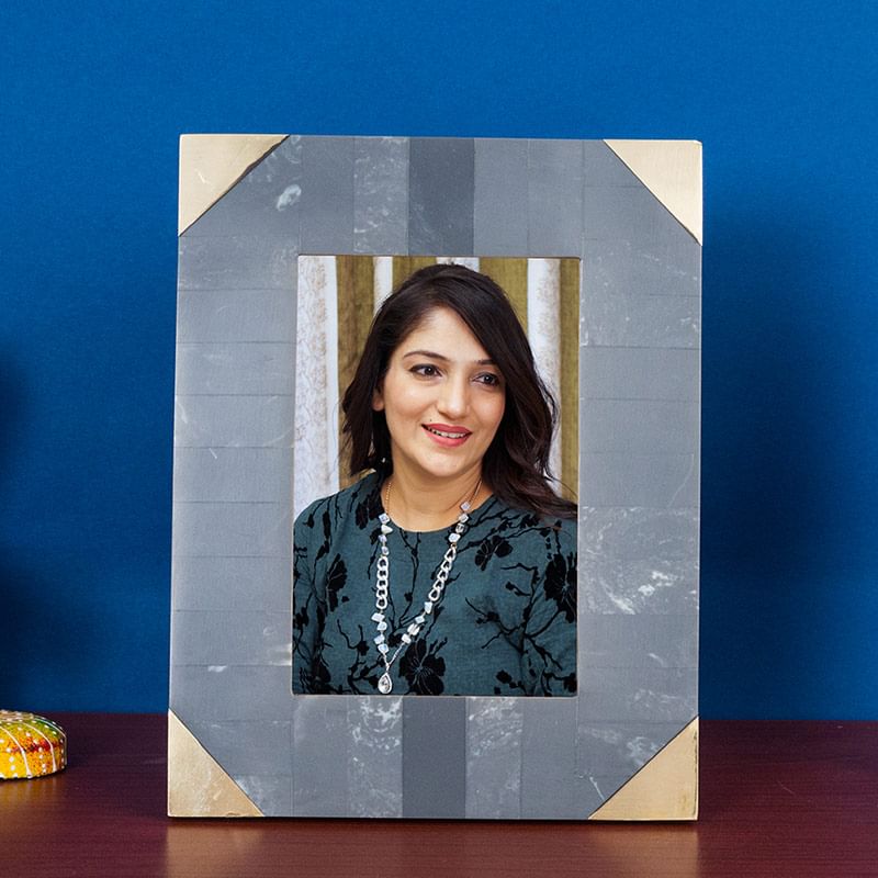 Dray Grey Rectangle Photo Frame