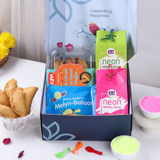 Holi Gujiya N Colour Pop Gift Box